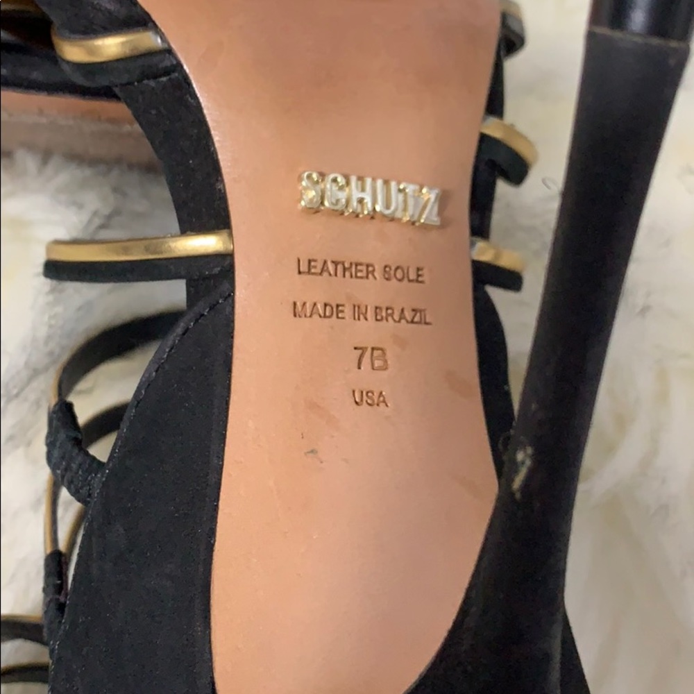 Sexy Strappy Schutz Heels - Picture 8 of 8